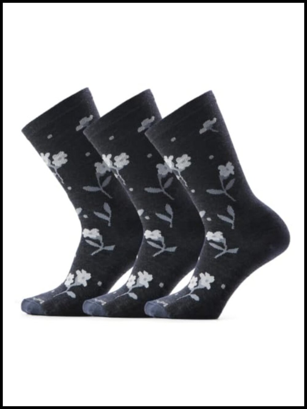 Merino Wool Crew Socks Multipack Zero Cushion Seamless Toe Arch Support